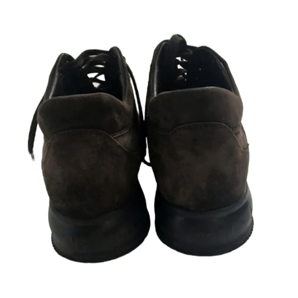 Comfortable Dark Chocolate Hogan Interactive Snea… - image 2